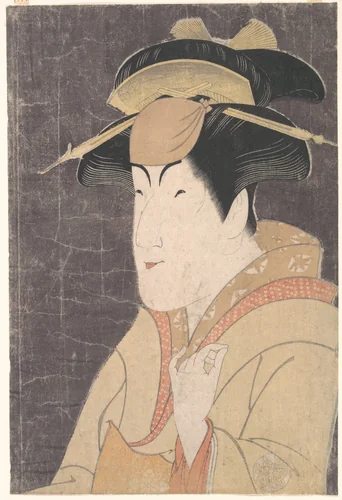 Nakayama Tomisaburō as Miyagino in the Play "Katakiuchi Noriyaibanashi" by Tōshūsai Sharaku, print, 1794
