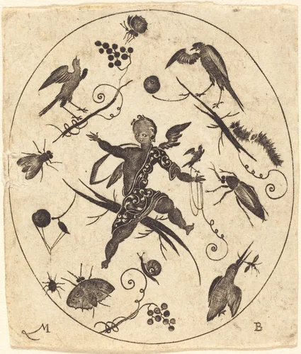 Ornament by Mathias Beutler, print, 1562-1642