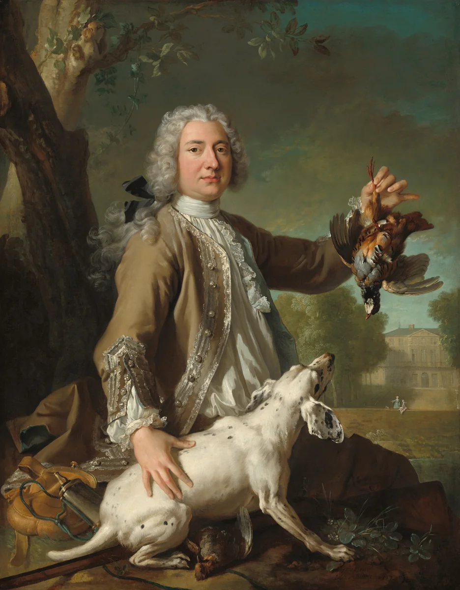 Henri Camille, Chevalier de Beringhen by Jean-Baptiste Oudry, painting, 1722