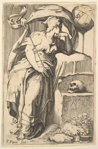 Astrology by anonymous, print, 1600-1699