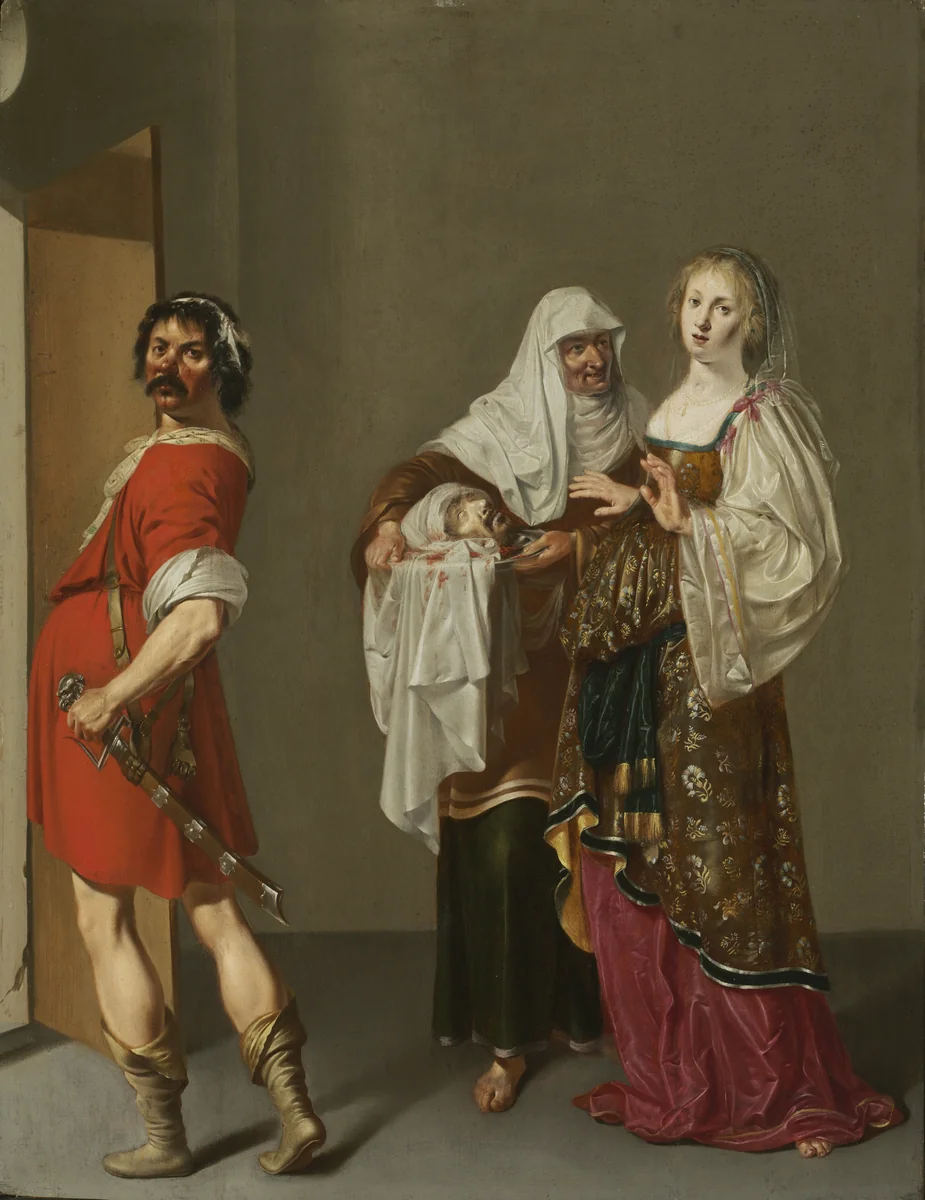 Salome with the Head of Saint John the Baptist by Jacob Duck, painting, 1640-1660