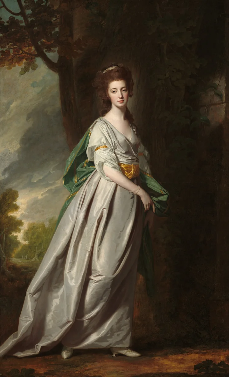 Mrs. Thomas Scott Jackson by George Romney, painting, 1770-1773