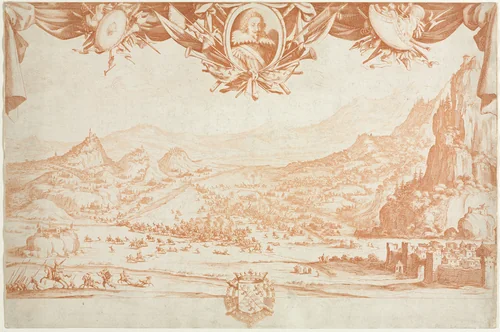 The Combat of Avigliamo by Jacques Callot, print, 1631