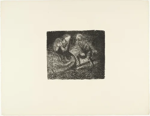 The Crier (Der Rufende) from The Dead Day (Der tote Tag) by Ernst Barlach, print, 1910