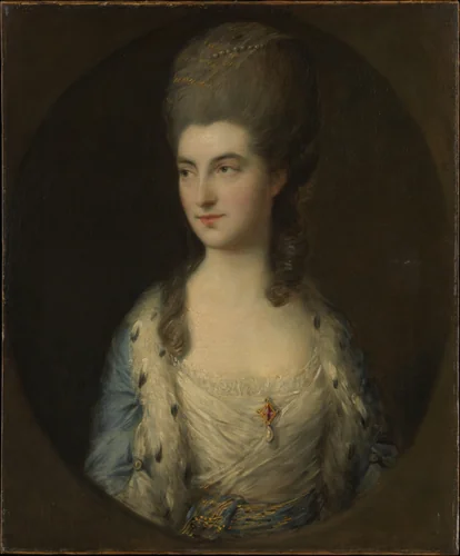 Portrait of a Young Woman, Called Miss Sparrow by Thomas Gainsborough, painting, 1770-1779