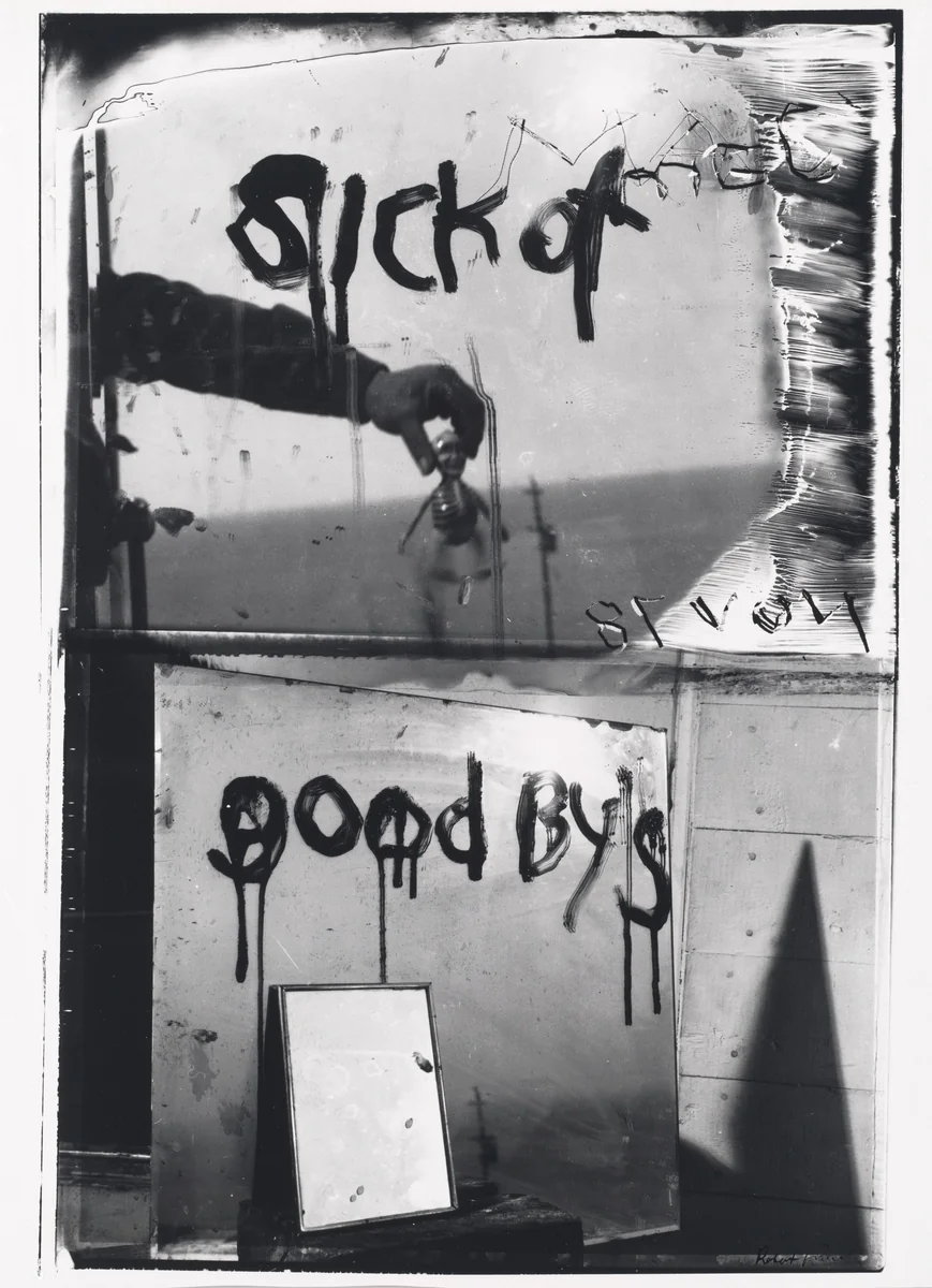 Sick of Goodby's by Robert Frank, photograph, 1978