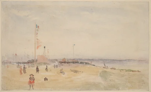 Pourville-sur-Mer by Anonymous Artist
James McNeill Whistler, drawing, 1834-1903
