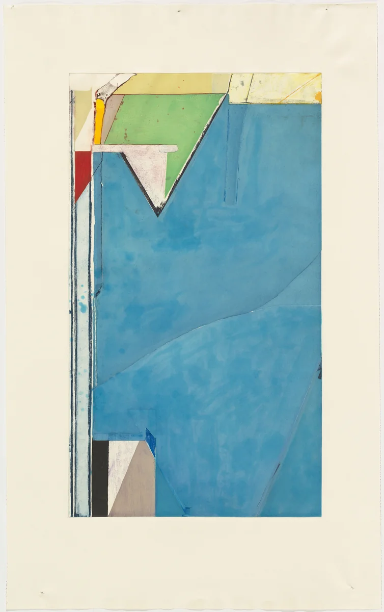 High Green Version I [working proof 12] by Richard Diebenkorn, print, 1992