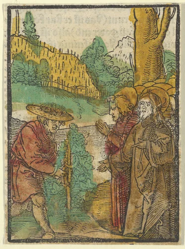 The Parable of the Workers in the Vineyard, from Das Plenarium by Hans Schäufelein, print, 1517