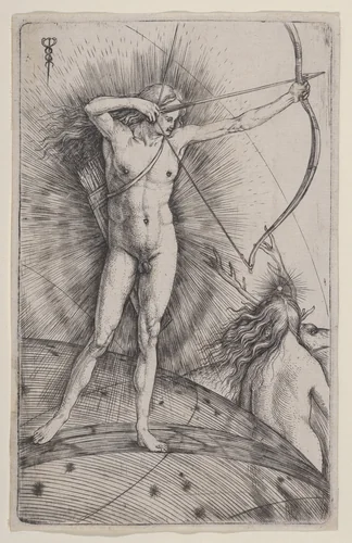Apollo and Diana by Jacopo de' Barbari, print, 1498-1510