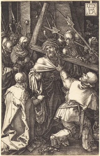Christ Carrying the Cross by Albrecht Dürer, print, 1512
