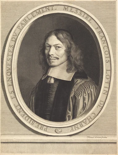 Francois Lotin by Robert Nanteuil, print, 1657