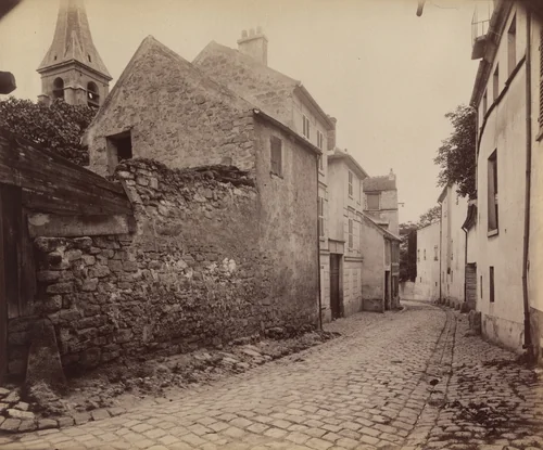 Bagneux, vieille rue by Eugène Atget, photograph, 1901