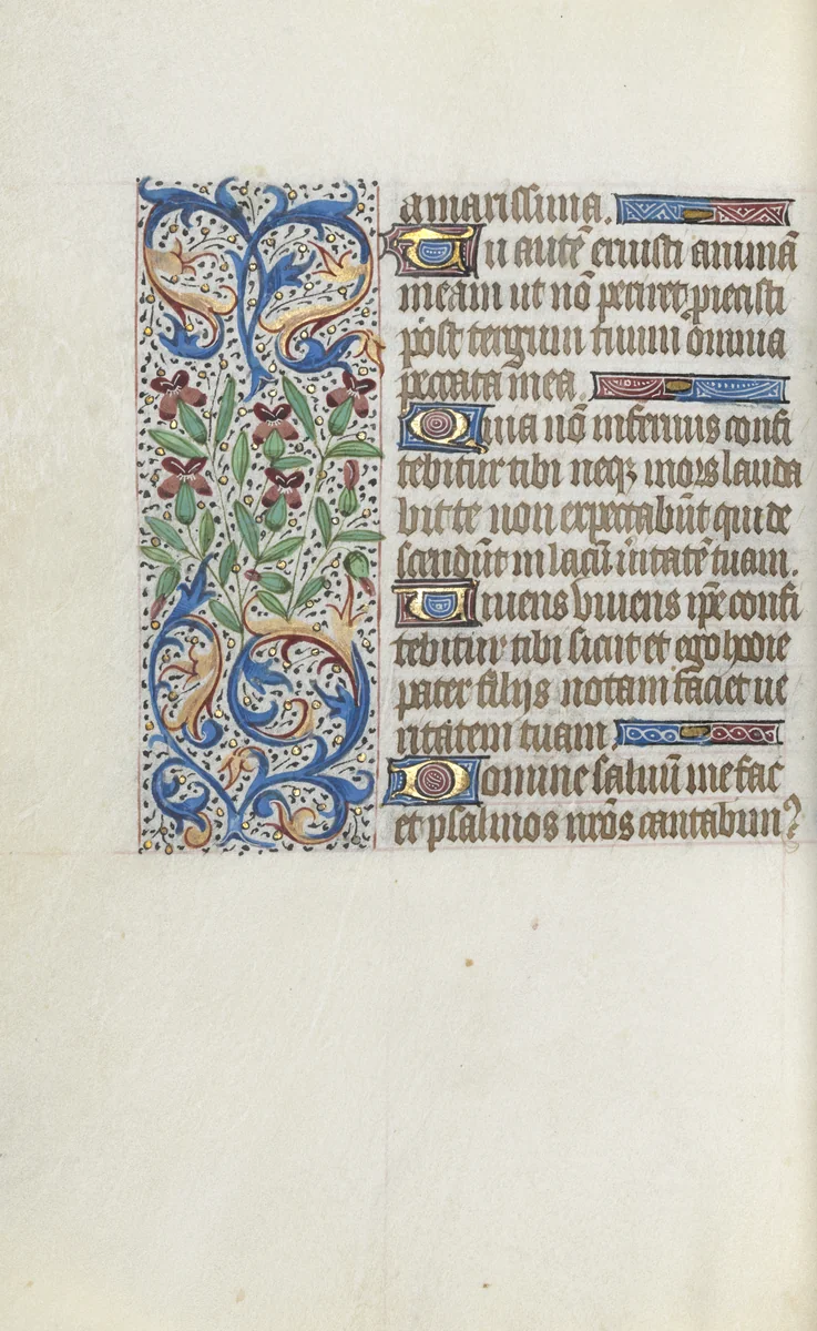 Book of Hours (Use of Rouen): fol. 140v by Master of the Geneva Latini, book, 1465-1475