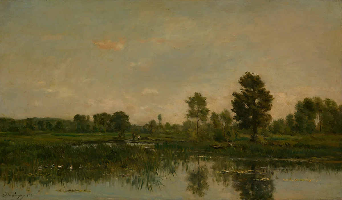 The Marsh by Charles-François Daubigny, painting, 1871