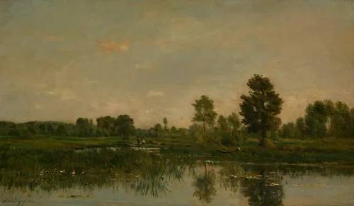 The Marsh by Charles-François Daubigny, painting, 1871