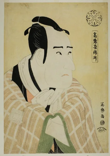 Koraiya Kinsho by Toshusai Sharaku (東洲斎 写楽), print, 1789-1799