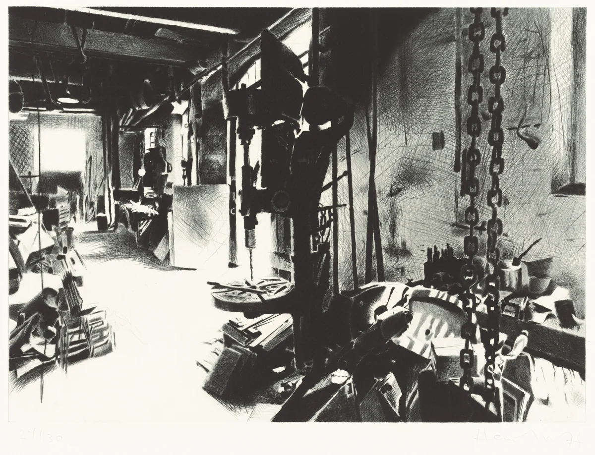 Affirmations IX by Michael Heindorff, print, 1985