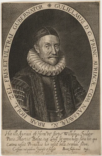 William I, Prince of Orange by Crispyn van den Queboorn, print, 1604-1652