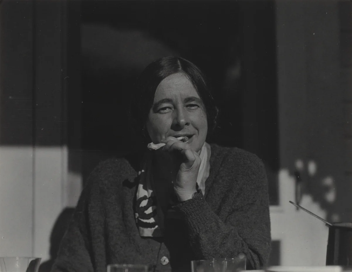 Ida O'Keeffe by Alfred Stieglitz, photograph, 1924