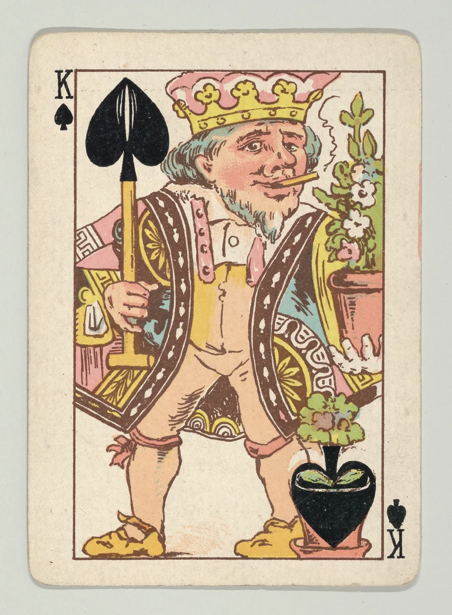 Harlequin Series 2, a set of playing cards issued as premiums by Kinney Brothers Tobacco by Kinney Brothers Tobacco Company, other, 1889