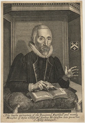 Rev. Arthur Hildersam by John Payne, print, 1607-1647