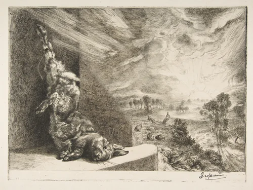 Jeannot Lapin by Félix Bracquemond, print, 1891