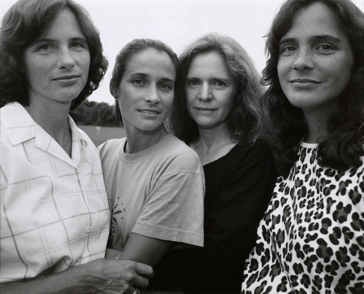 The Brown Sisters, Wellesley, Massachusetts by Nicholas Nixon, photograph, 1988