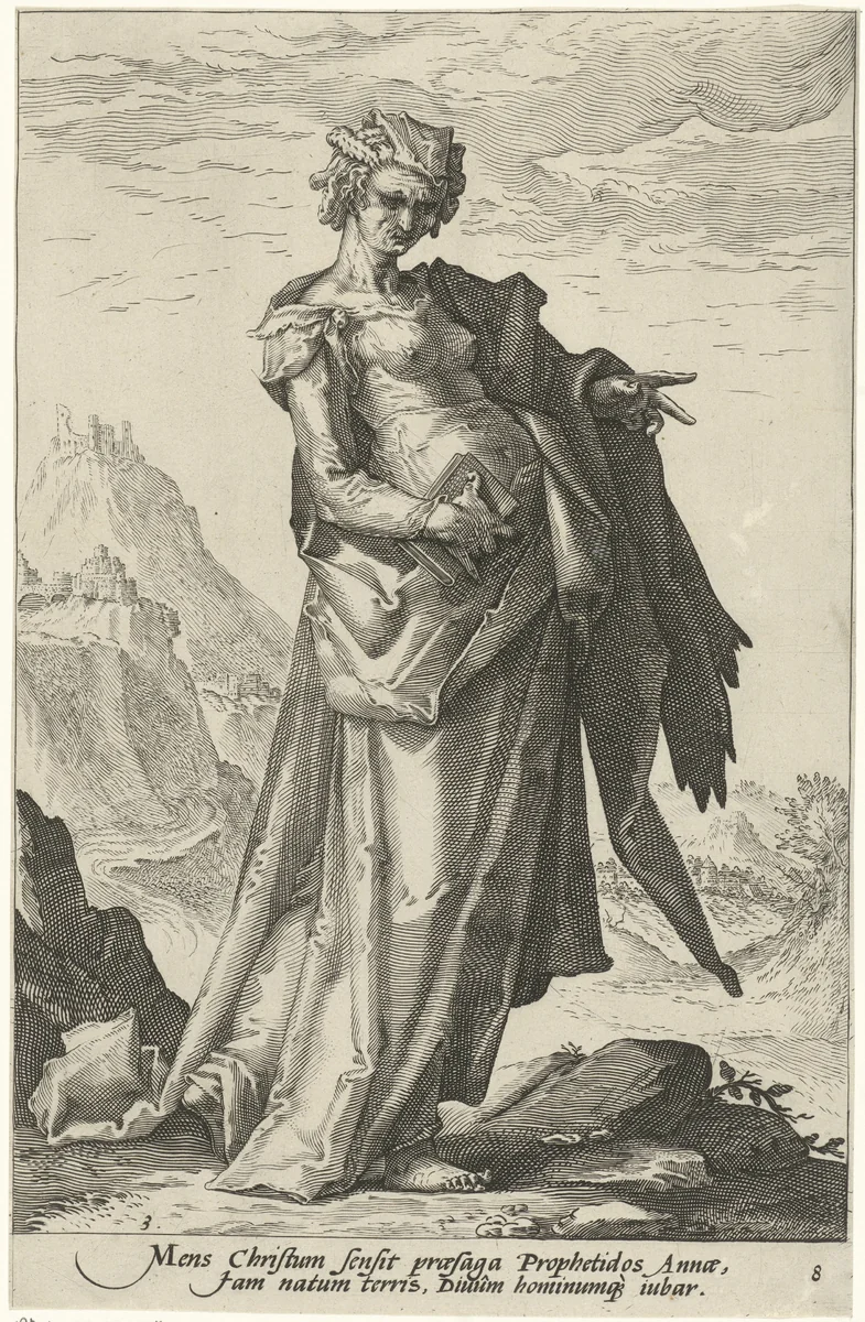 Hannah by Unknown, print, 1588
