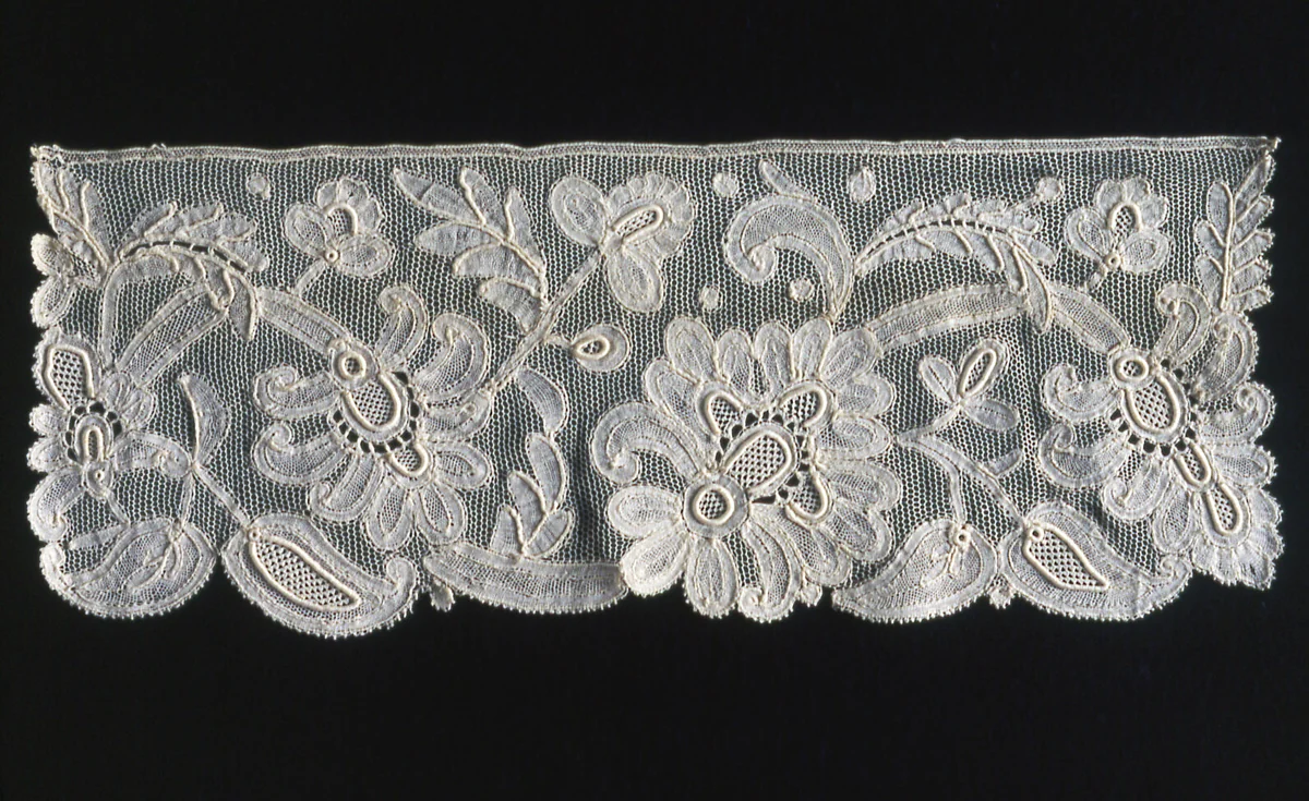 Cuff by Probably Belgium, other, 1875-1900