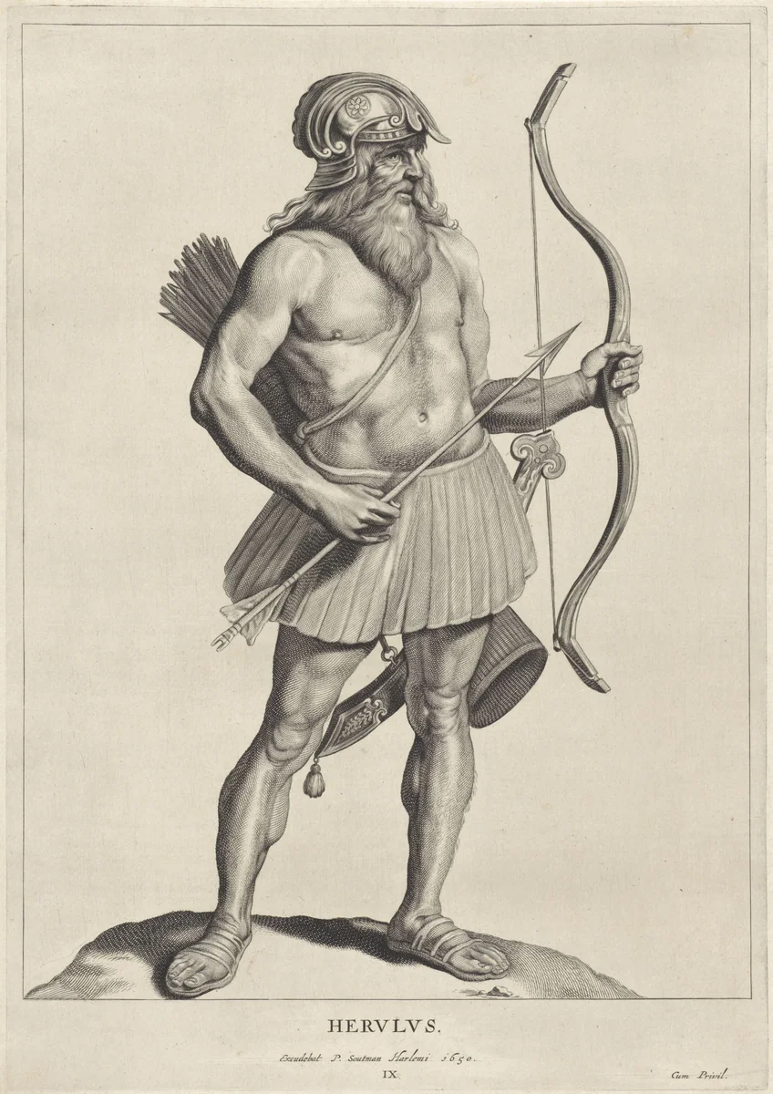 Herulen by Cornelis Visscher, print, 1650