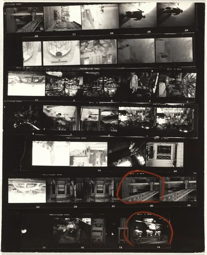 Guggenheim 534/Americans 20--Bunker Hill, Los Angeles by Robert Frank, photograph, 1955-1956