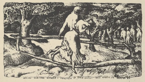 The Flood, reproduced for Calvert's "Memoir" by Edward Calvert, print, 1904