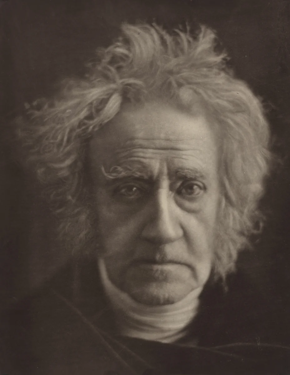 Sir John F. W. Herschel by Julia Margaret Cameron, photograph, 1867