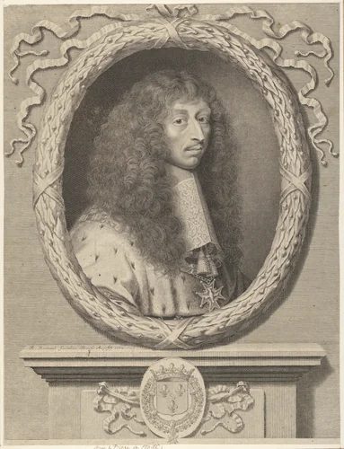 Louis II de Bourbon, Prince de Condé by Robert Nanteuil, print, 1662