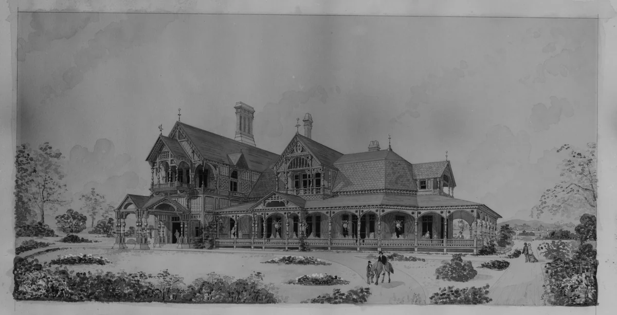 McGowan's Pass Tavern, New York by anonymous, drawing, 1800-1900