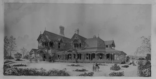 McGowan's Pass Tavern, New York by anonymous, drawing, 1800-1900