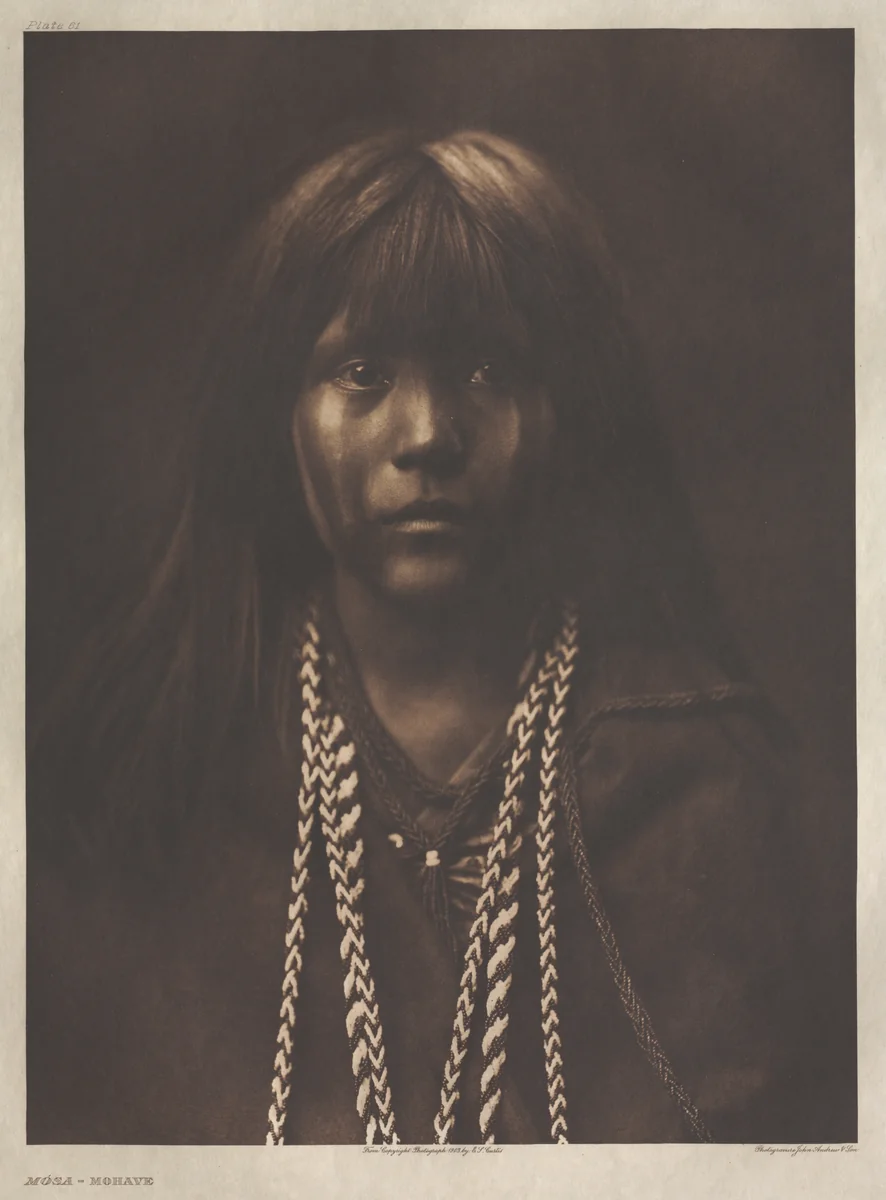 Portfolio II, Plate 61: Mósa-Mohave by Edward Curtis, other, 1903