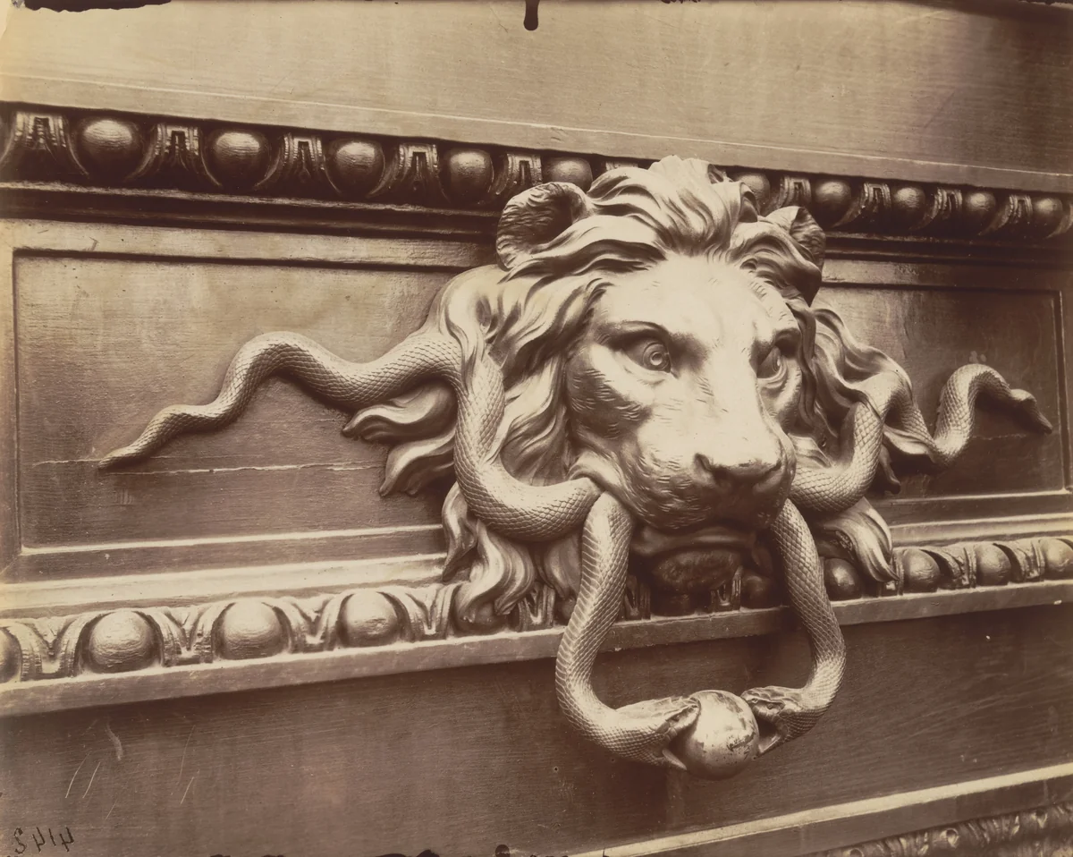 La Monnaie by Eugène Atget, photograph, 1900