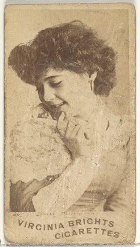 Card 667, Daisy Murdoch, from the Actors and Actresses series (N45, Type 1) for Virginia Brights Cigarettes by Allen & Ginter, photograph, 1885-1891