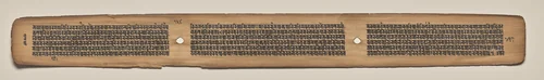 Text, Folio 134 (verso), from a Manuscript of the Perfection of Wisdom in Eight Thousand Lines (Ashtasahasrika Prajnaparamita-sutra) by Unknown, painting, 1119