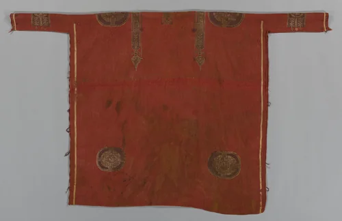 Luxurious Woolen Tunic with Decorated Bands and Roundels by Unknown, textile, 600-799