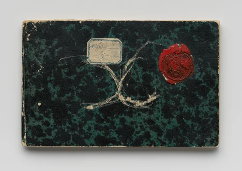 Othello Sketchbook by Eugène Delacroix, drawing, 1855