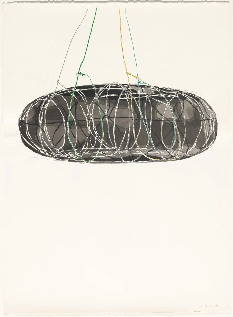 X-Ray Tube by Al Taylor, drawing, 1995