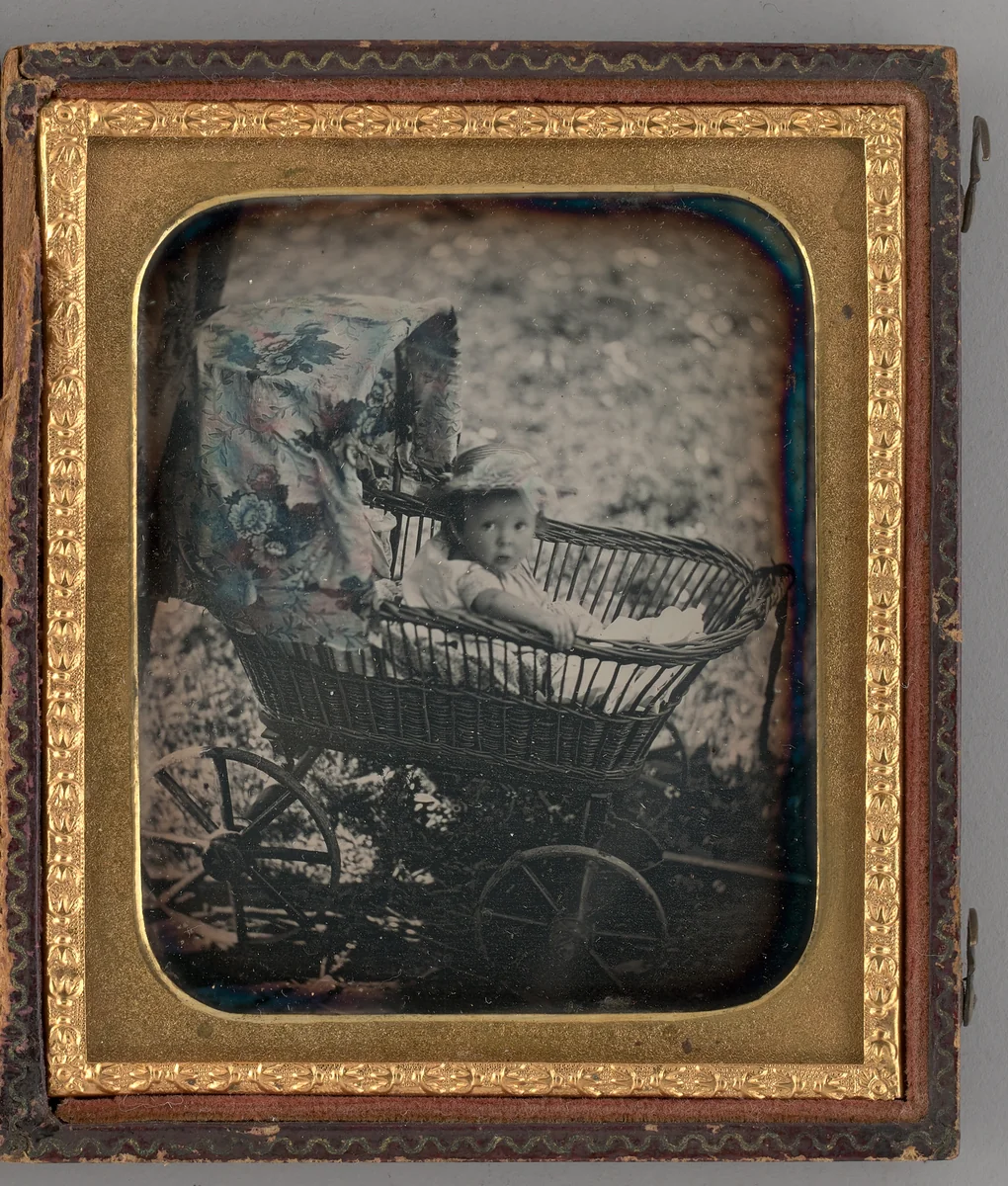 Untitled (Portrait of Baby) by Unknown maker, other, 1853