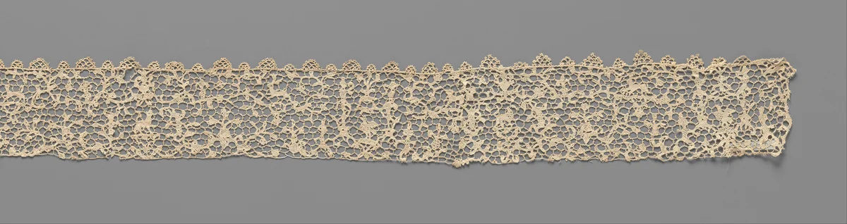 Strook naaldkant met talrijke viervoeters en vogels by anonymous, other, 1700-1709