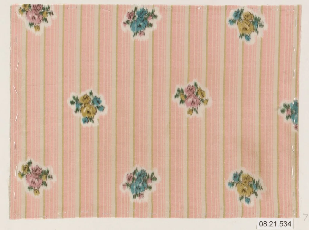 Textile sample by Unknown Designer, textile, 1900