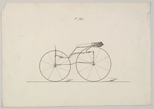 Design for Wagon, no. 761 by Brewster & Co., drawing, 1850-1870