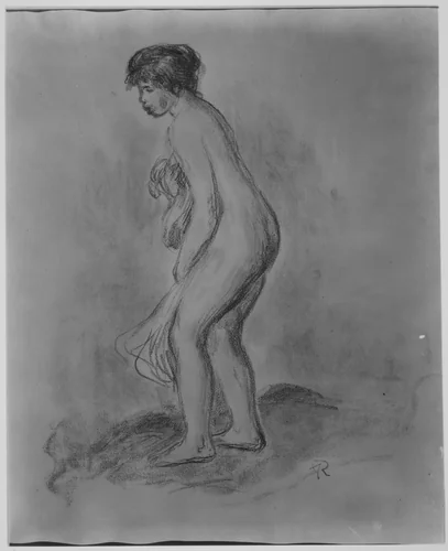 Standing Bather by Auguste Renoir, print, 1896