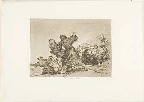This too, plate 43 from The Disasters of War by Francisco José de Goya, print, 1815-1820